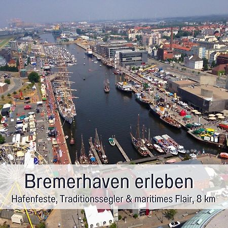 "Lilie" In Geestland-Langen, Ideal Fuer Familien & Homeoffice - Wlan & Parkplatz - 3 Zimmer, Balkon - Nahe Bremerhaven Экстерьер фото