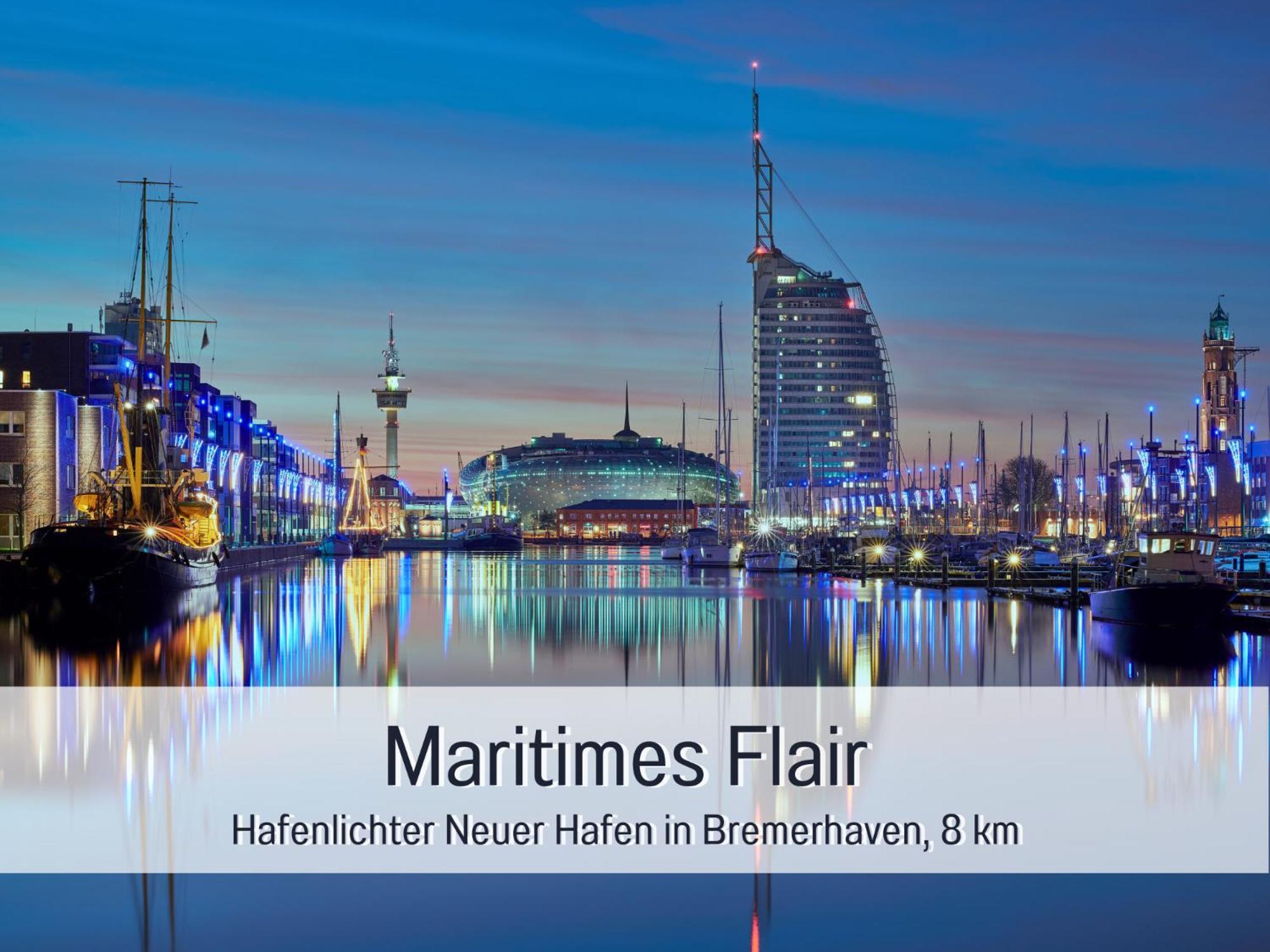 "Lilie" In Geestland-Langen, Ideal Fuer Familien & Homeoffice - Wlan & Parkplatz - 3 Zimmer, Balkon - Nahe Bremerhaven Экстерьер фото