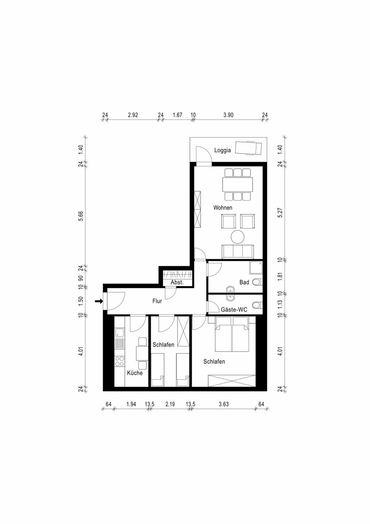 "Lilie" In Geestland-Langen, Ideal Fuer Familien & Homeoffice - Wlan & Parkplatz - 3 Zimmer, Balkon - Nahe Bremerhaven Экстерьер фото